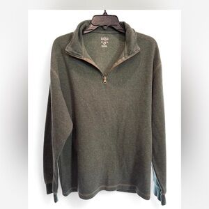RedHead Men's Zip-Up Sweater - Dark Green